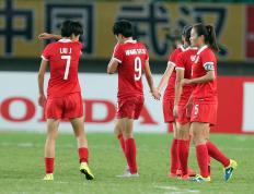 开云下载-中国女足赛场上取得优势，压倒对手