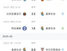 开云体育官网-皇家社会遭遇惨败，遭遇三连败的简单介绍