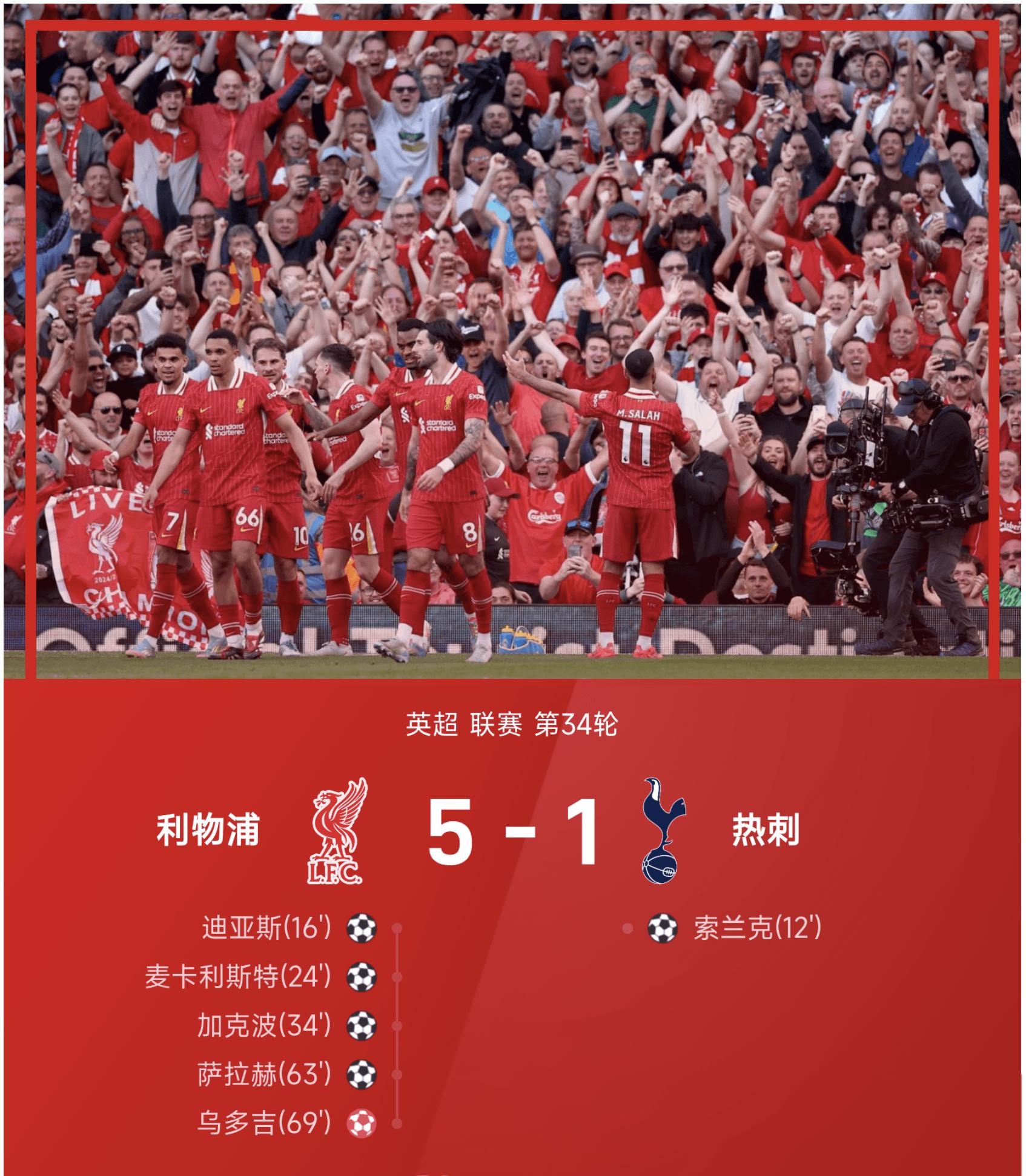 开云体育平台APP-关于利物浦主场:击败南安普顿，积分榜领先六分的信息